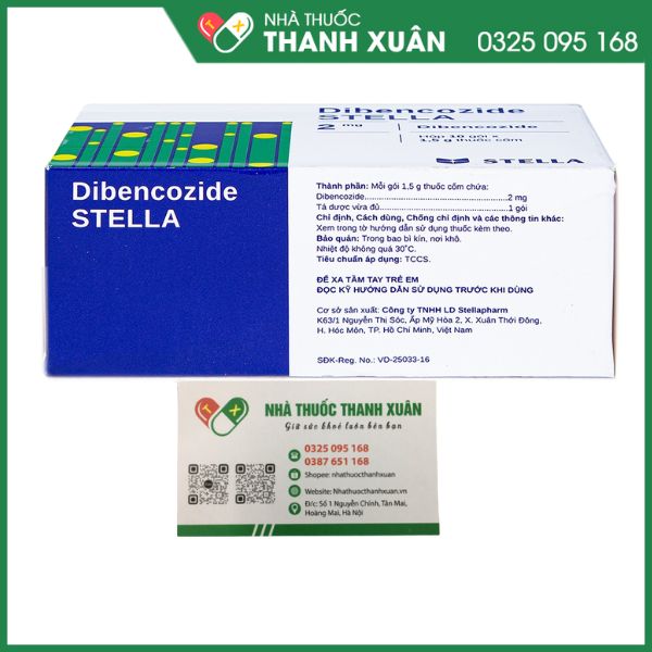 Dibencozide STELLA trị suy nhược, chán ăn ở trẻ